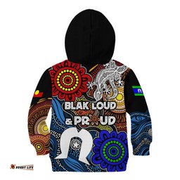 NAIDOC Week 2024 Indigenous Kid Hoodie Keep The Fire Burning