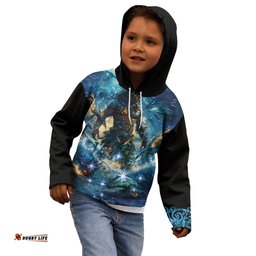 New Zealand Matariki Waita Kid Hoodie The Way Of The Water