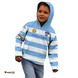 Argentina Rugby Kid Hoodie Los Pumas Go Champions Unique Style