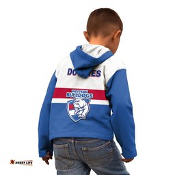 Western Bulldogs Football Kid Hoodie Go Doggies Sporty Style