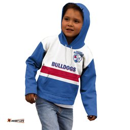 Western Bulldogs Football Kid Hoodie Go Doggies Sporty Style