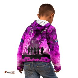 Australia ANZAC Day Kid Hoodie The Unsung Heroes Sisters of War