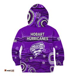 Australia Hurricanes Cricket Kid Hoodie Indigenous