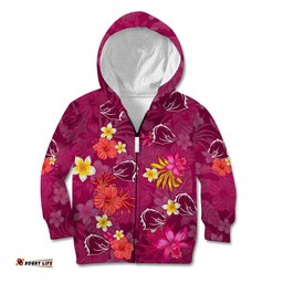 Broncos Rugby Kid Hoodie Beautiful Floral Pattern Spring Summer Vibe