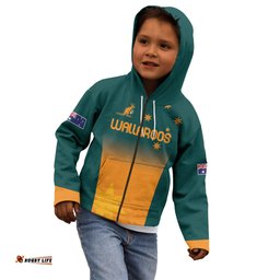 Custom Wallaroos Womens Rugby Kid Hoodie Sporty Style