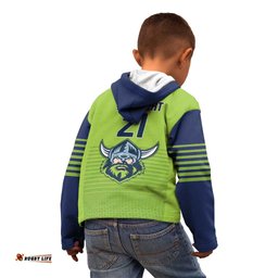 Raiders Rugby Custom Kid Hoodie The Green Machine Simple Style