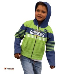 Raiders Rugby Custom Kid Hoodie The Green Machine Simple Style