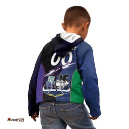 Custom Dragons Cowboys Combine Storm Warriors Kid Hoodie Sport Style Version 01