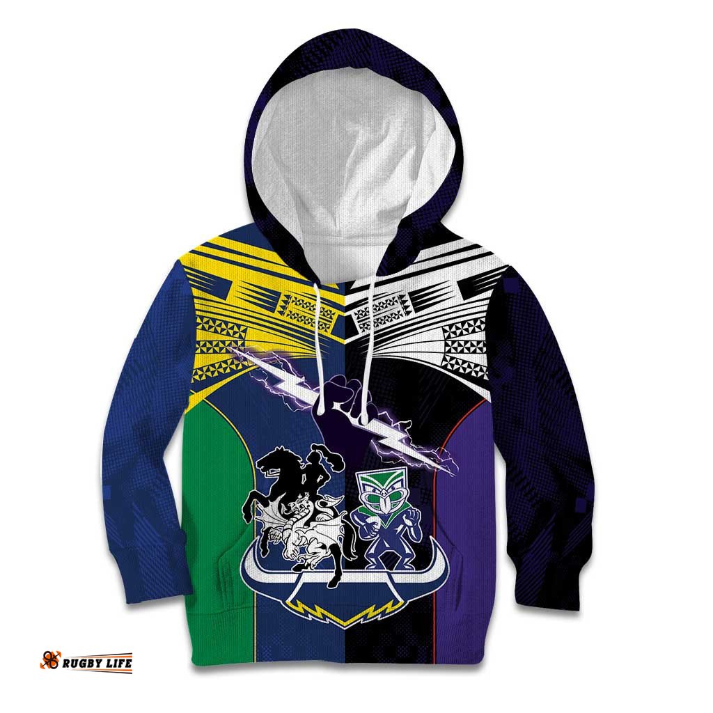 Custom Dragons Cowboys Combine Storm Warriors Kid Hoodie Sport Style Version 01