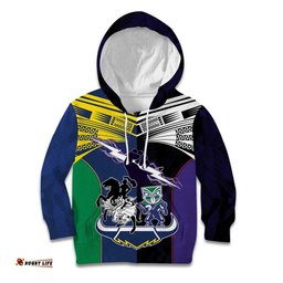 Custom Dragons Cowboys Combine Storm Warriors Kid Hoodie Sport Style Version 01