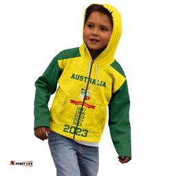 Australia Cricket Kid Hoodie History Champions World Cup Unique