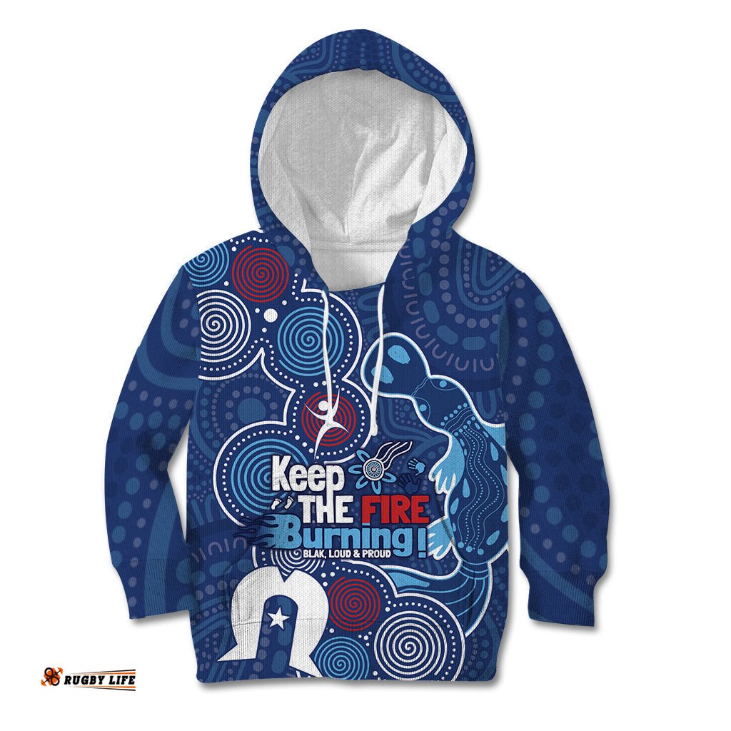 NAIDOC Week Kid Hoodie NSW Blues Platypus