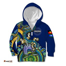 Australia NAIDOC Kid Hoodie Palyku Indigenous Lizard For Our Elders
