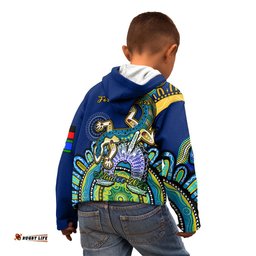 Australia NAIDOC Kid Hoodie Palyku Indigenous Lizard For Our Elders