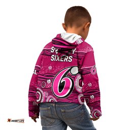 Australia Sixers Cricket Kid Hoodie Indigenous