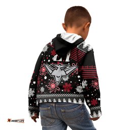 Custom Bombers Football Kid Hoodie Christmas Vibe