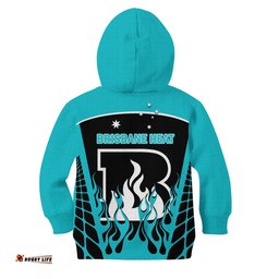 Brisbane Heat Cricket Hoodie KID Simple Style