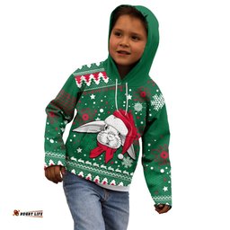 Rabbitohs Rugby Kid Hoodie Glory Glory The South Christmas Vibe Unique
