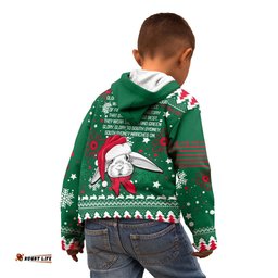 Rabbitohs Rugby Kid Hoodie Glory Glory The South Christmas Vibe Unique
