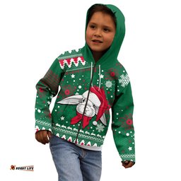 Rabbitohs Rugby Kid Hoodie Glory Glory The South Christmas Vibe Unique