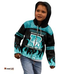 BBL Brisbane Heat Kid Hoodie 2nd Champions 2024 New History