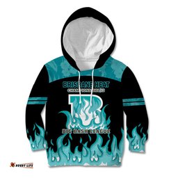 BBL Brisbane Heat Kid Hoodie 2nd Champions 2024 New History