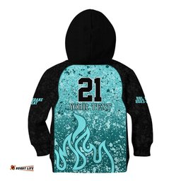 Brisbane Heat Custom Kid Hoodie BBL Cricket Team 2024