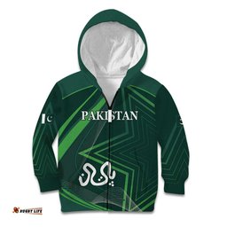 Custom Pakistan Cricket Kid Hoodie Go Shaheens Sporty Version