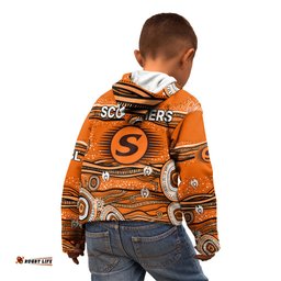 Australia Scorchers Cricket Kid Hoodie Indigenous