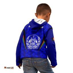 Afghanistan Cricket Kid Hoodie Go Champions World Cup