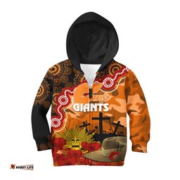 The Giants Football ANZAC Hoodie KID Aboriginal Mix Slouch Hat