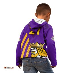 Custom Text And Number New Zealand Canterbury Cricket Kid Hoodie Be Proud Kings