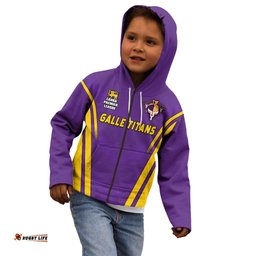 Custom Galle Cricket Kid Hoodie Lanka League