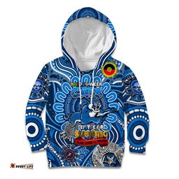 Custom Geelong Cats NAIDOC Week 2024 Kid Hoodie Mascot Football