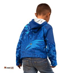 AFL ANZAC Adelaide Crows Kid Hoodie Camouflage