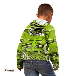Australia Thunder Cricket Kid Hoodie Indigenous