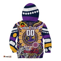 Custom NAIDOC Week 2024 Storm Kid Hoodie Mascot Rugby
