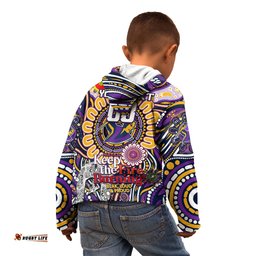 Custom NAIDOC Week 2024 Storm Kid Hoodie Mascot Rugby