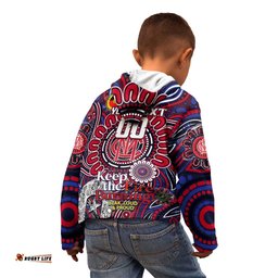 Custom Melbourne Demons NAIDOC Week 2024 Kid Hoodie Mascot Football