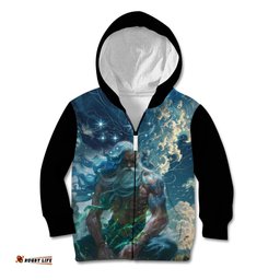 New Zealand Matariki Ururangi Kid Hoodie The Murmur Of The Wind