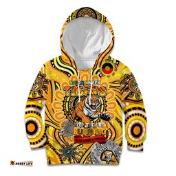 Custom Richmond Tiger NAIDOC Week 2024 Kid Hoodie Mascot Football