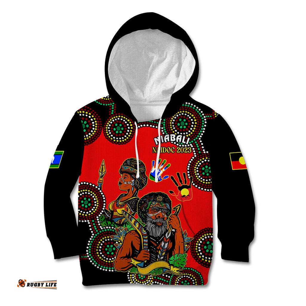 Australia NAIDOC Kid Hoodie Niabali Indigenous For Our Elders