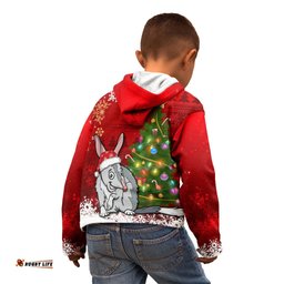 Australia Christmas Kid Hoodie Aussie Bilby Santa Merry Xmas