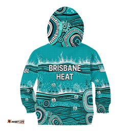 Australia Heat Cricket Kid Hoodie Indigenous 04