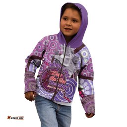 Personalised Australia Koala NAIDOC 2024 Kid Hoodie Keep the Fire Burning