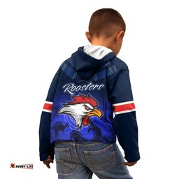 Rosster Easts To Win Kid Hoodie Sydney Rugby est 1908 Boomerang Indeginous