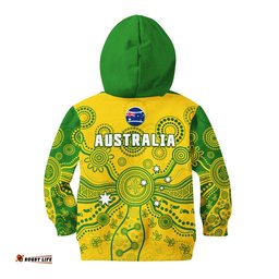 Cricket Australia Hoodie KID Aussie Indigenous Special Version