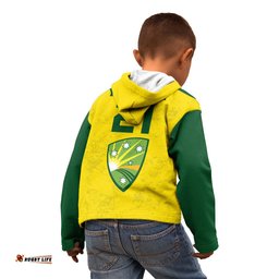 Custom Australia Cricket Kid Hoodie History Champions World Cup Unique