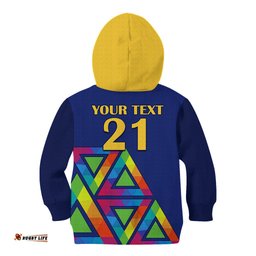 Custom Dambulla Cricket Kid Hoodie Lanka League Go Dambulla