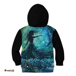 New Zealand Matariki Hiwa i te rangi Kid Hoodie Titiro ki nga Whetu Wishing Star